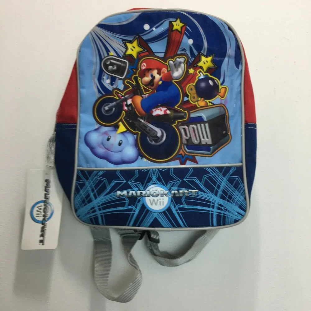 Mariokart Wii  Small Backpack NEW
